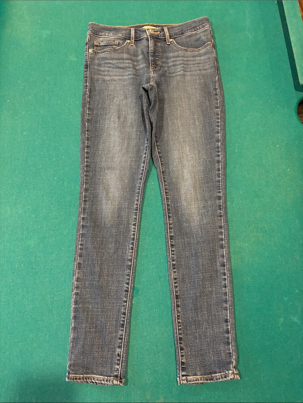 Levi's 311 Shaping Skinny Classic Women's Blue Denim Jeans 28x30